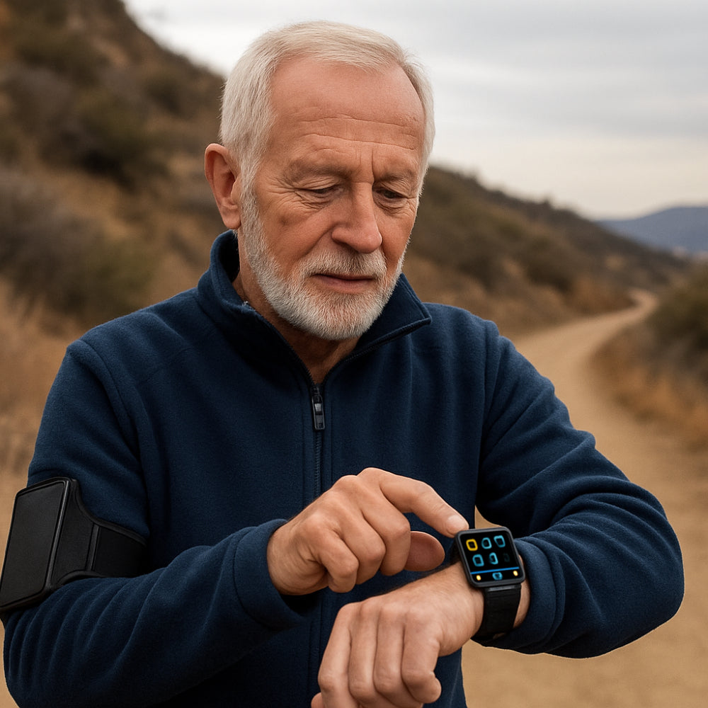 SafeTrack Pro | Smart Health Watch with GPS & SOS Alert