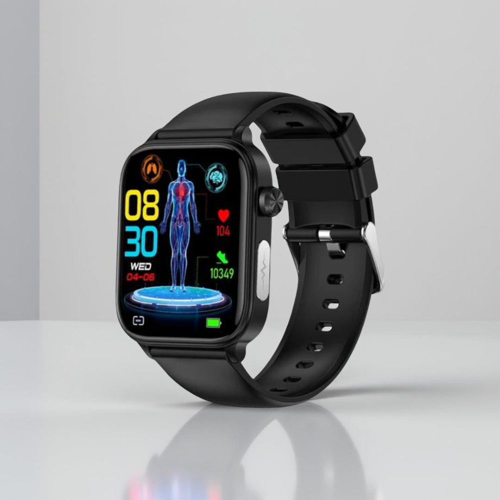 SafeTrack Pro | Smart Health Watch with GPS & SOS Alert