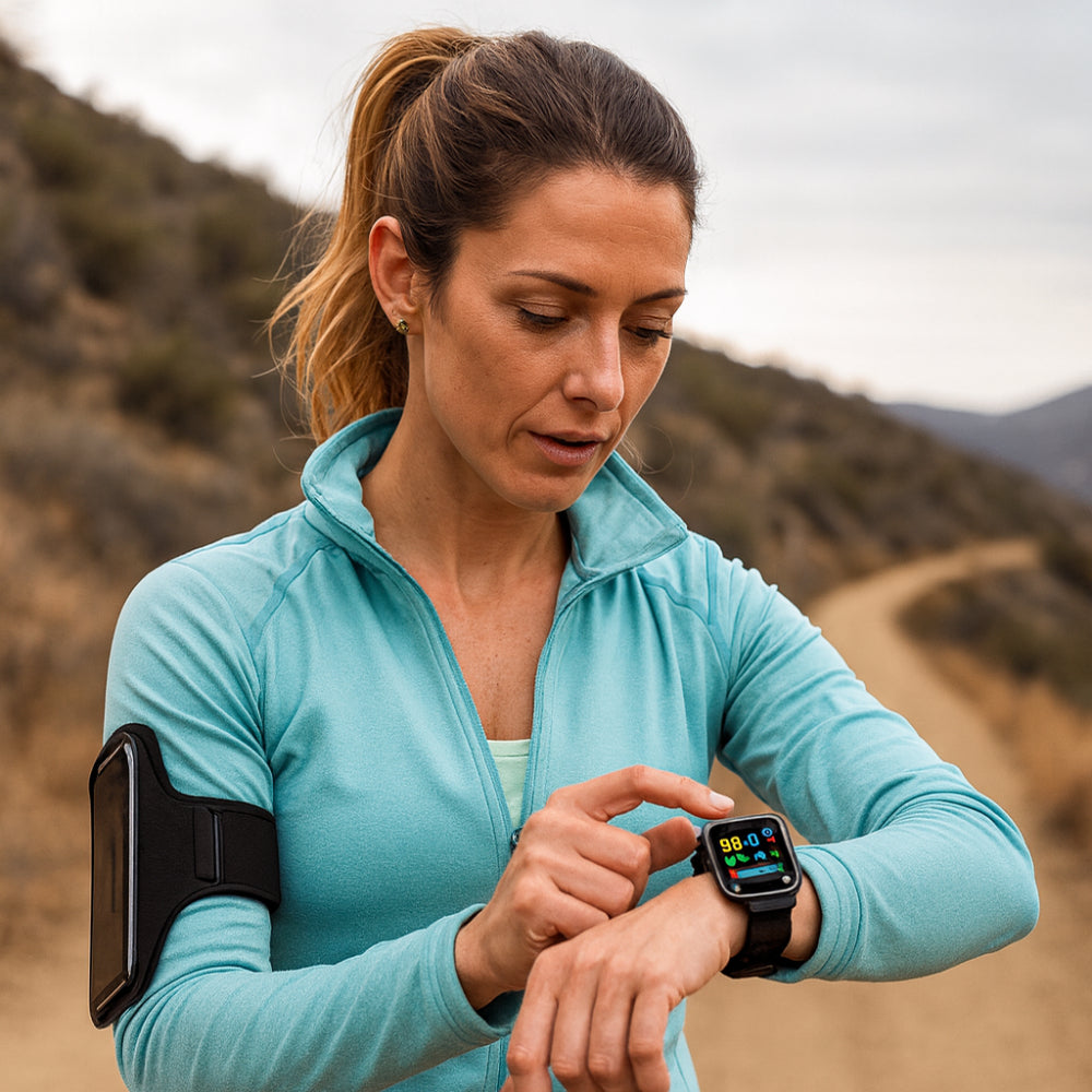 SafeTrack Pro | Smart Health Watch with GPS & SOS Alert