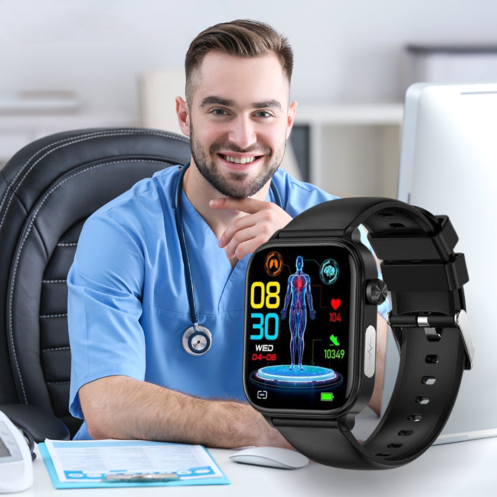 SafeTrack Pro | Smart Health Watch with GPS & SOS Alert