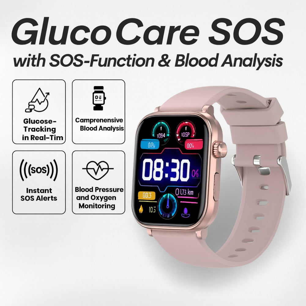 SafeTrack Pro | Smart Health Watch with GPS & SOS Alert