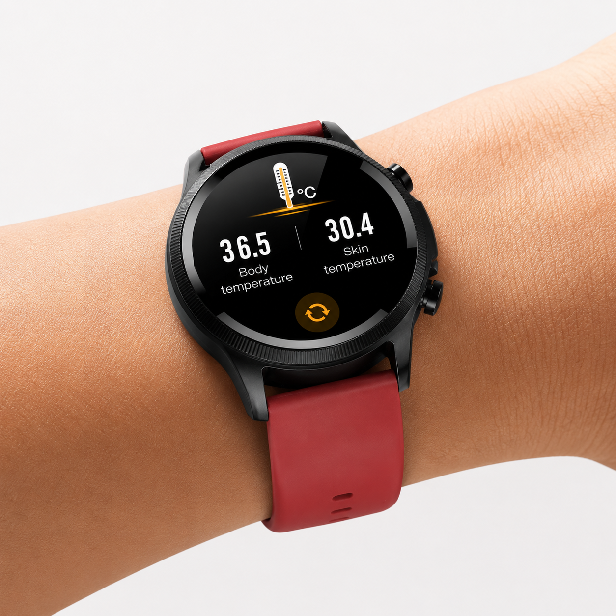 FitSync Pro | Sleek Smartwatch for Heart Rate & Glucose Tracking