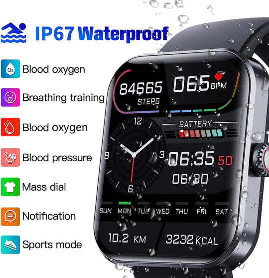 HealthMate Pro | Innovative Smartwatch with Glucose Monitoring