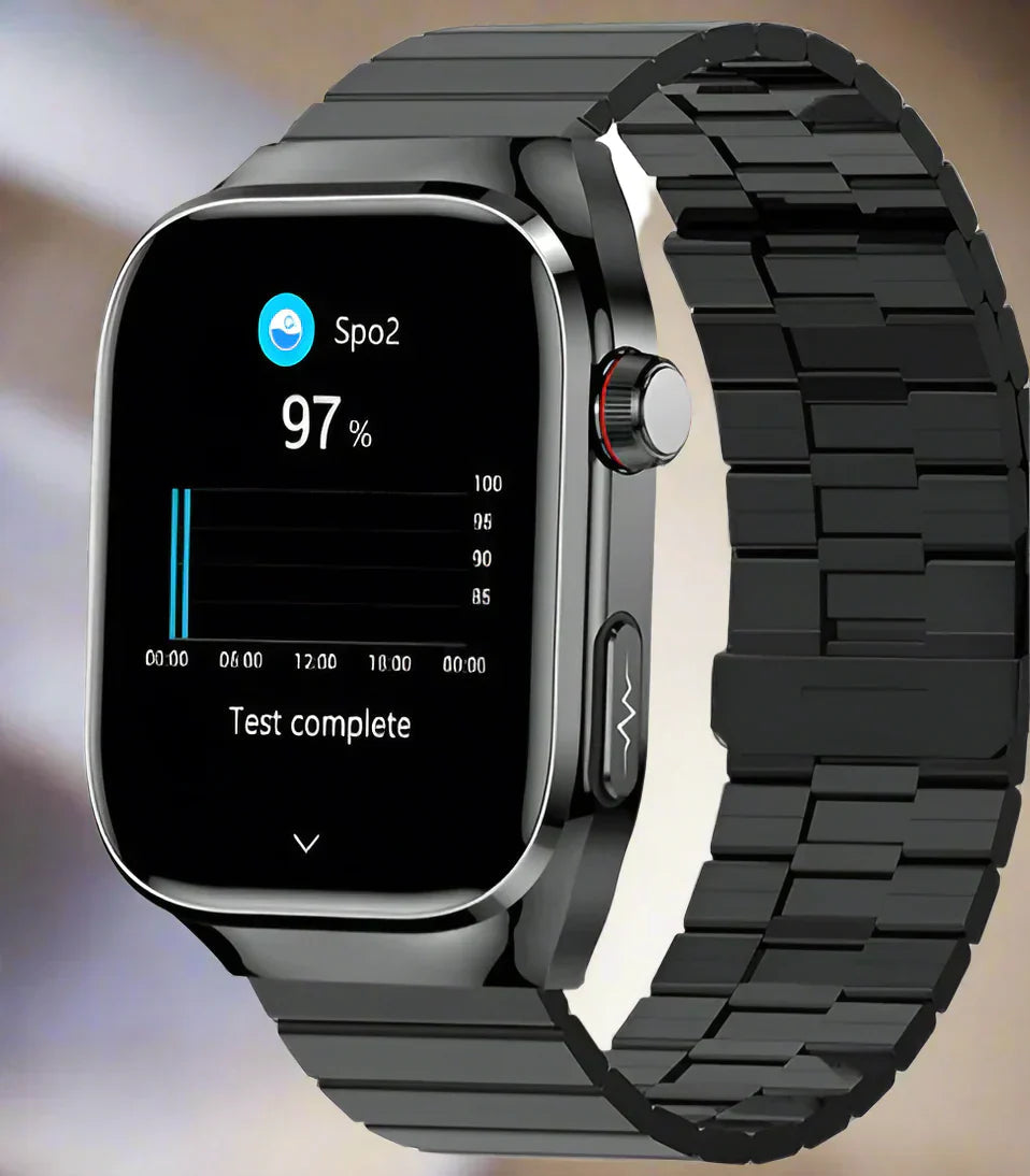 Wellness Tracker Smartwatch with AMOLED Display | All-in-One Health Insights