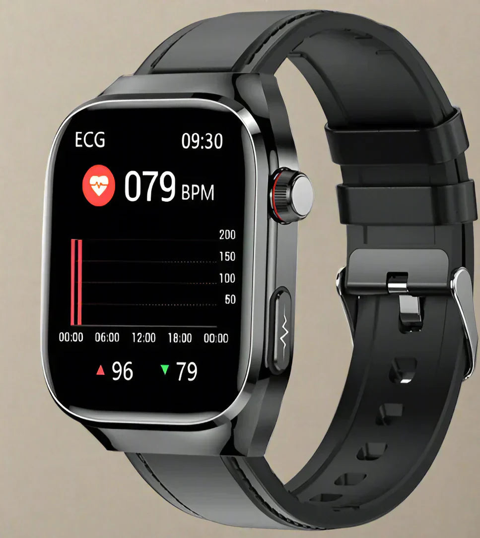 Wellness Tracker Smartwatch with AMOLED Display | All-in-One Health Insights