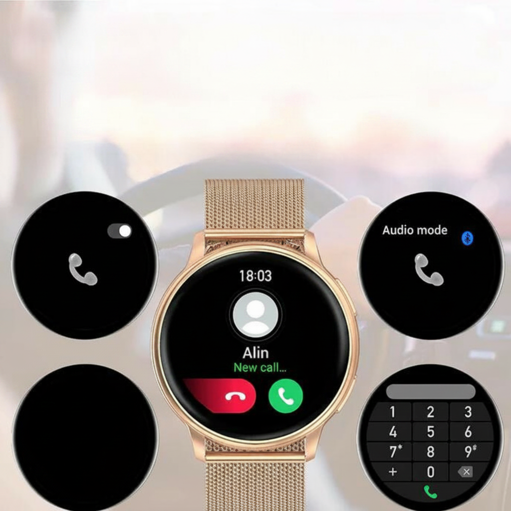 Wellness Tracker Pro | Sleek Smartwatch with Heart Rate Insights