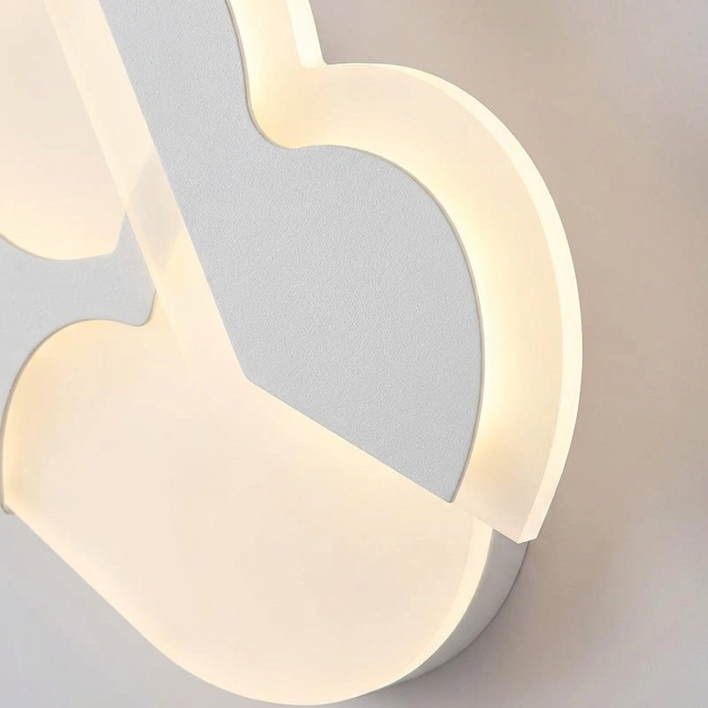 LED Wall Light in Heart Shape