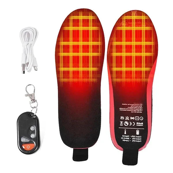 Rechargeable Heated Insoles for Cozy Comfort