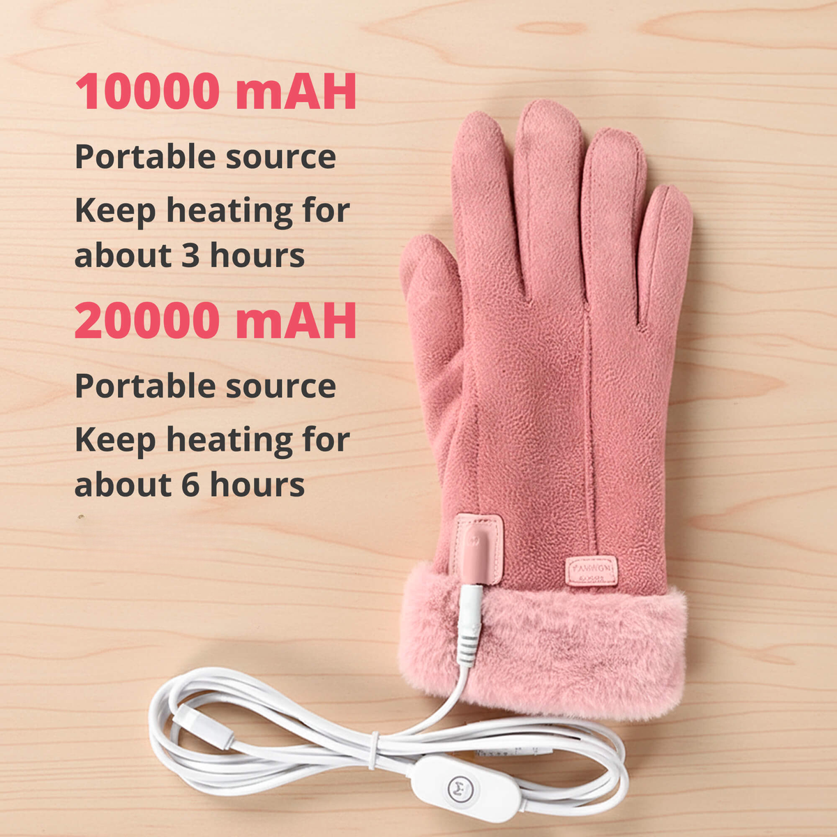 Thermal Tech Gloves for Women | Rechargeable & Waterproof Design