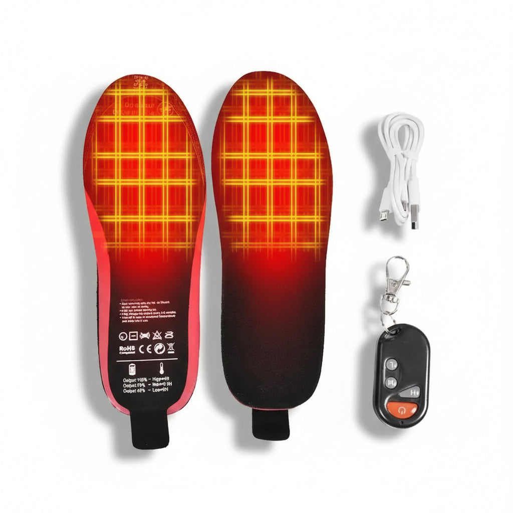 Rechargeable Foot Warmers | Wireless Control for Cozy Comfort