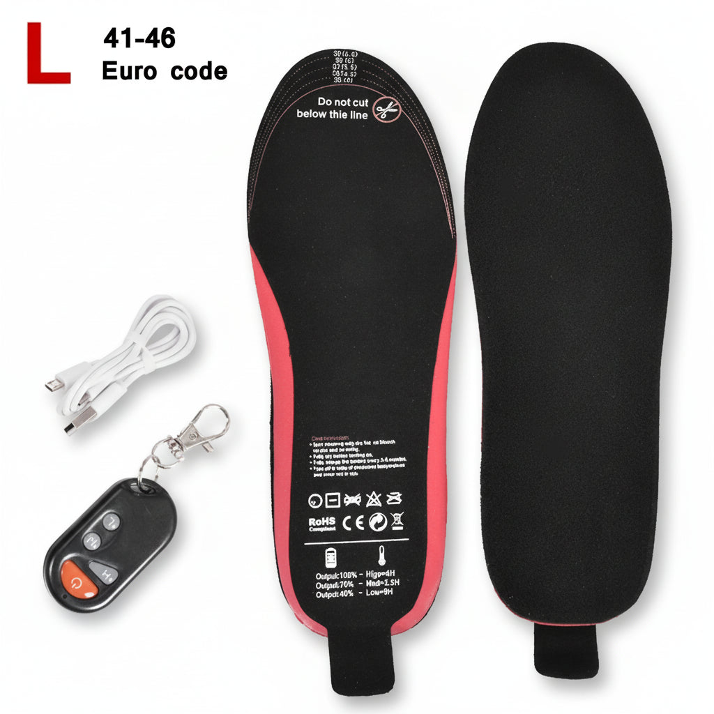 Rechargeable Foot Warmers | Wireless Control for Cozy Comfort