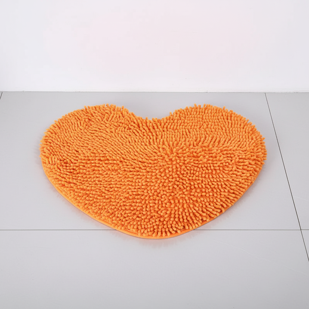 Heart-shaped Area Rug for Home Decor