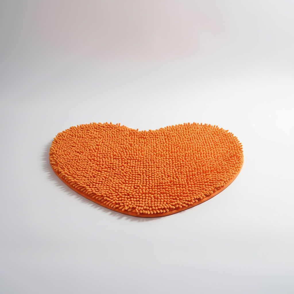 Heart-shaped Area Rug for Home Decor