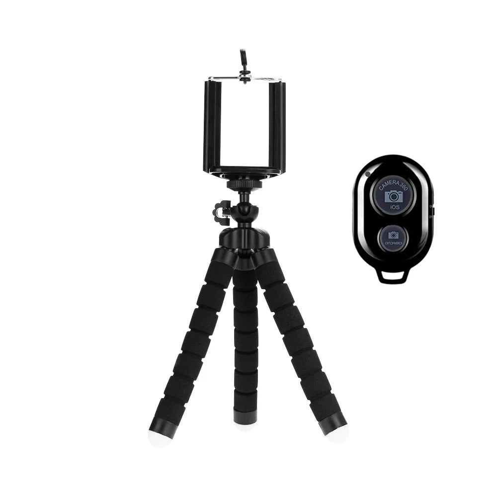 FlexiShoot Compact Tripod – Versatile Smartphone Stand for Travel