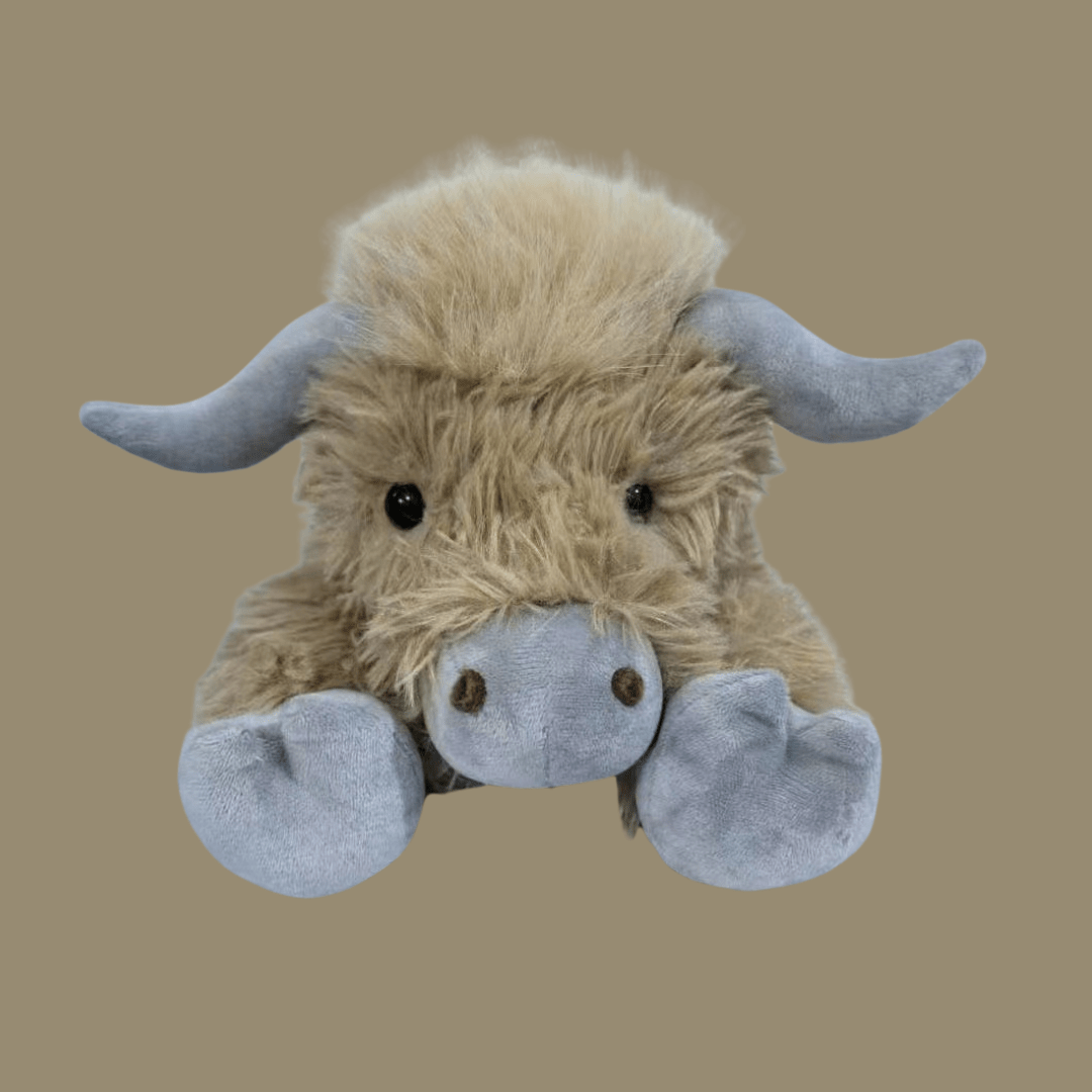 Adorable Highland Cow Stuffed Animal | Ultra-Soft Cuddly Toy