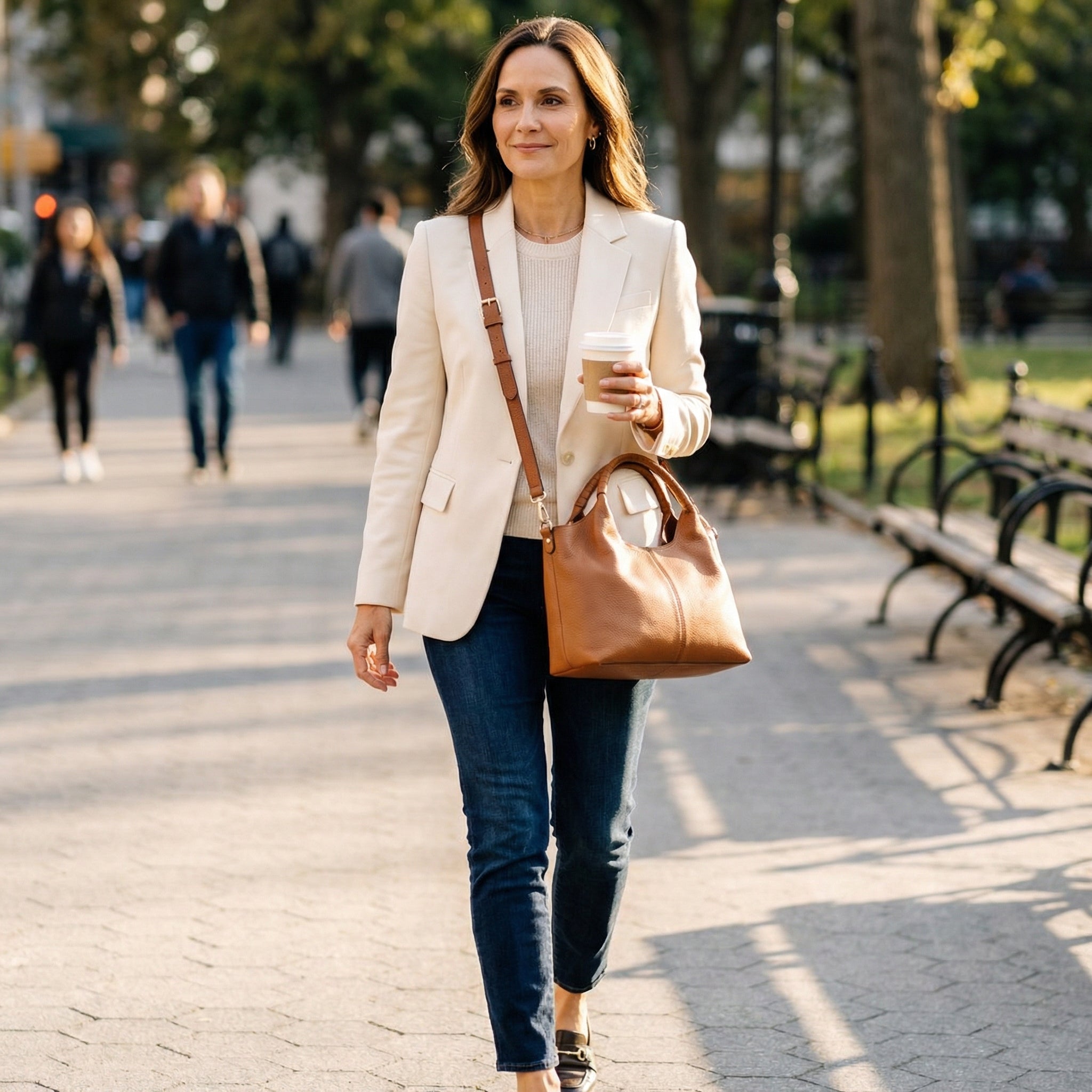 Chic Everyday Hobo Bag with Adjustable Strap