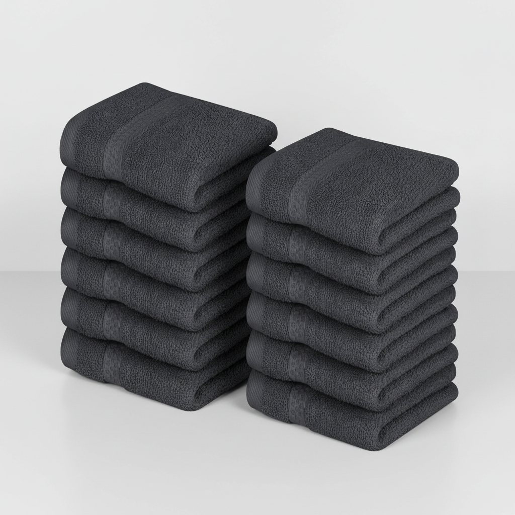 Set of Soft Washcloths - Quick-Drying Towels