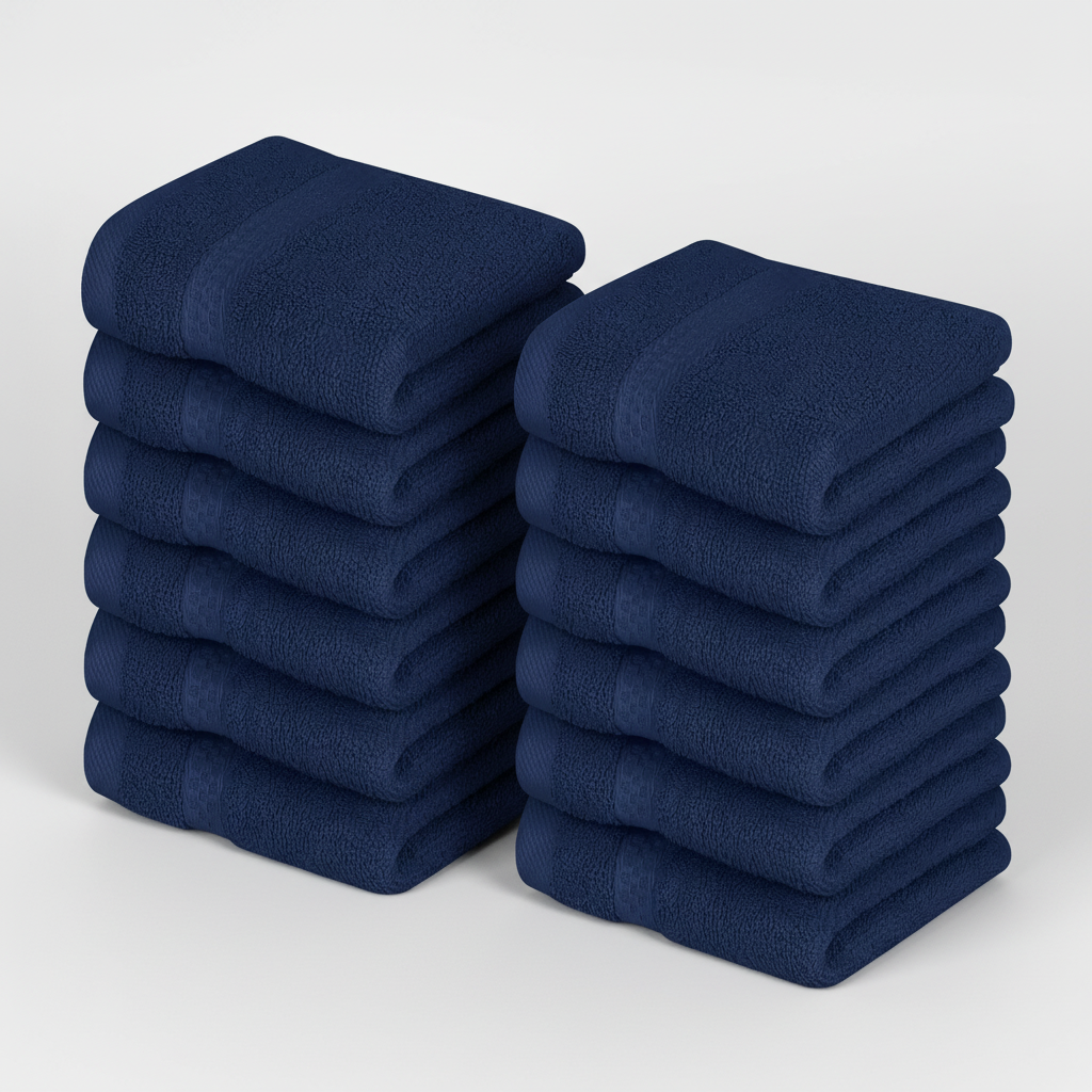 Set of Soft Washcloths - Quick-Drying Towels