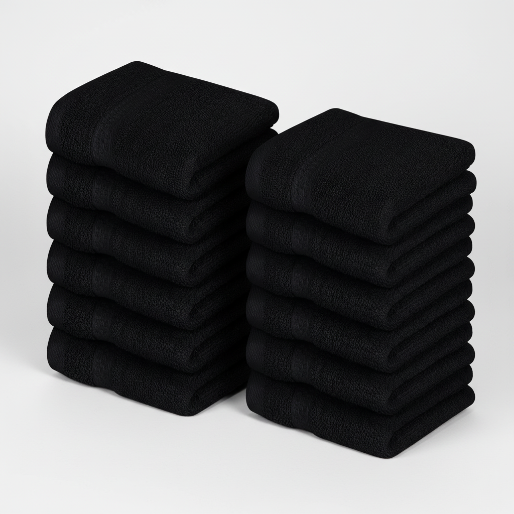 Set of Soft Washcloths - Quick-Drying Towels