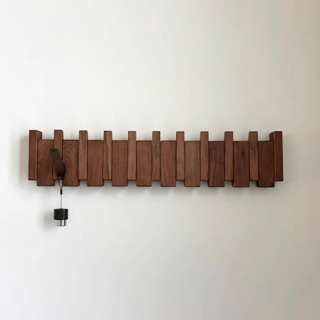 Hallway Wooden Hooks - Decorative Wall Hangers