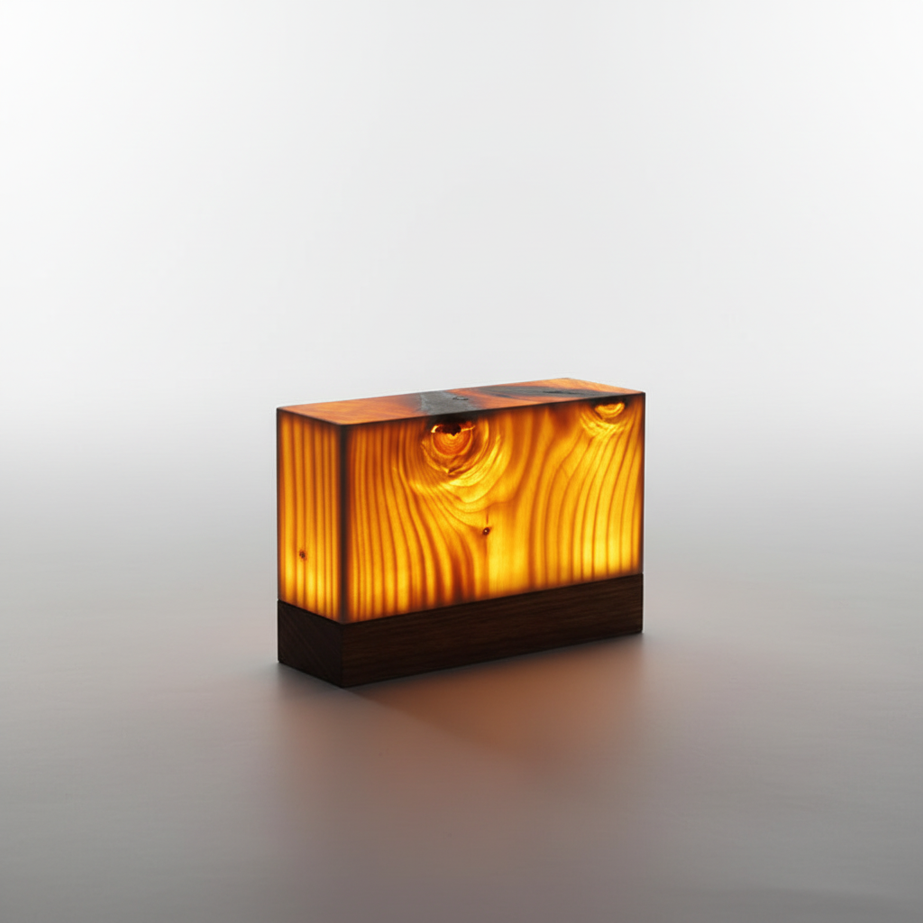 Wooden Design Ambient Light