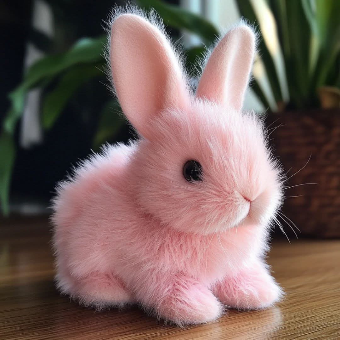 Bouncy Bunny Buddy – Interactive Plush Toy with Ear Motion