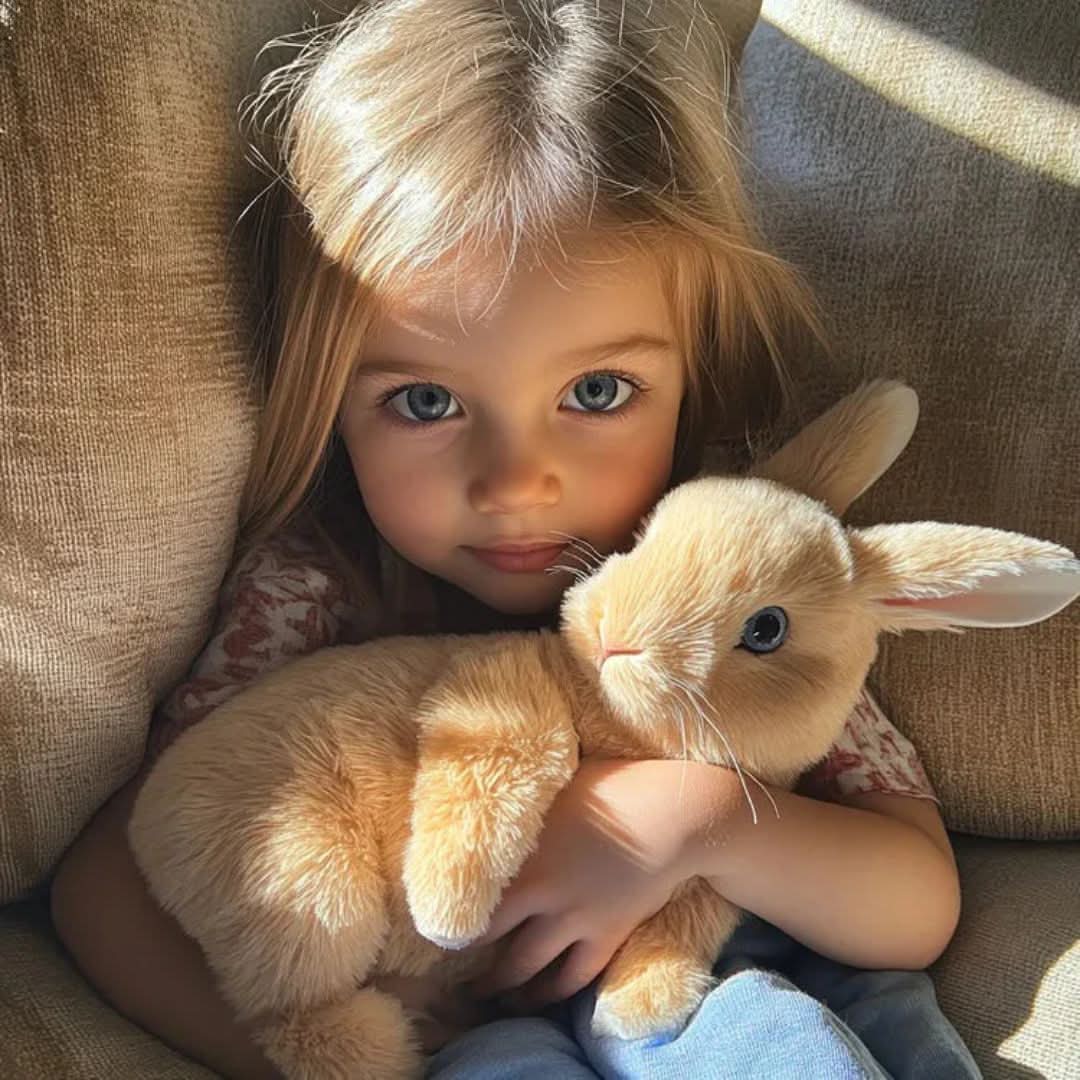 Bouncy Bunny Buddy – Interactive Plush Toy with Ear Motion
