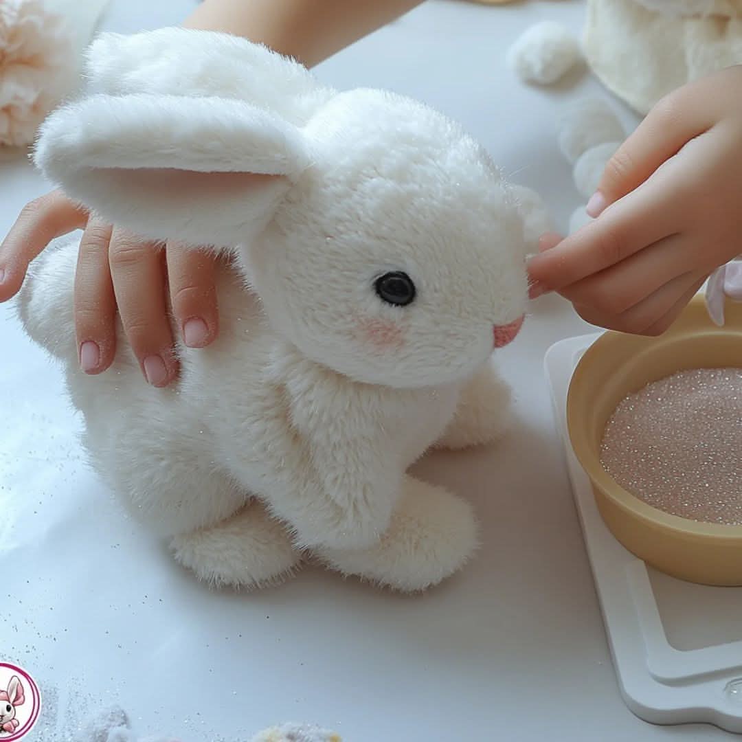 Bouncy Bunny Buddy – Interactive Plush Toy with Ear Motion