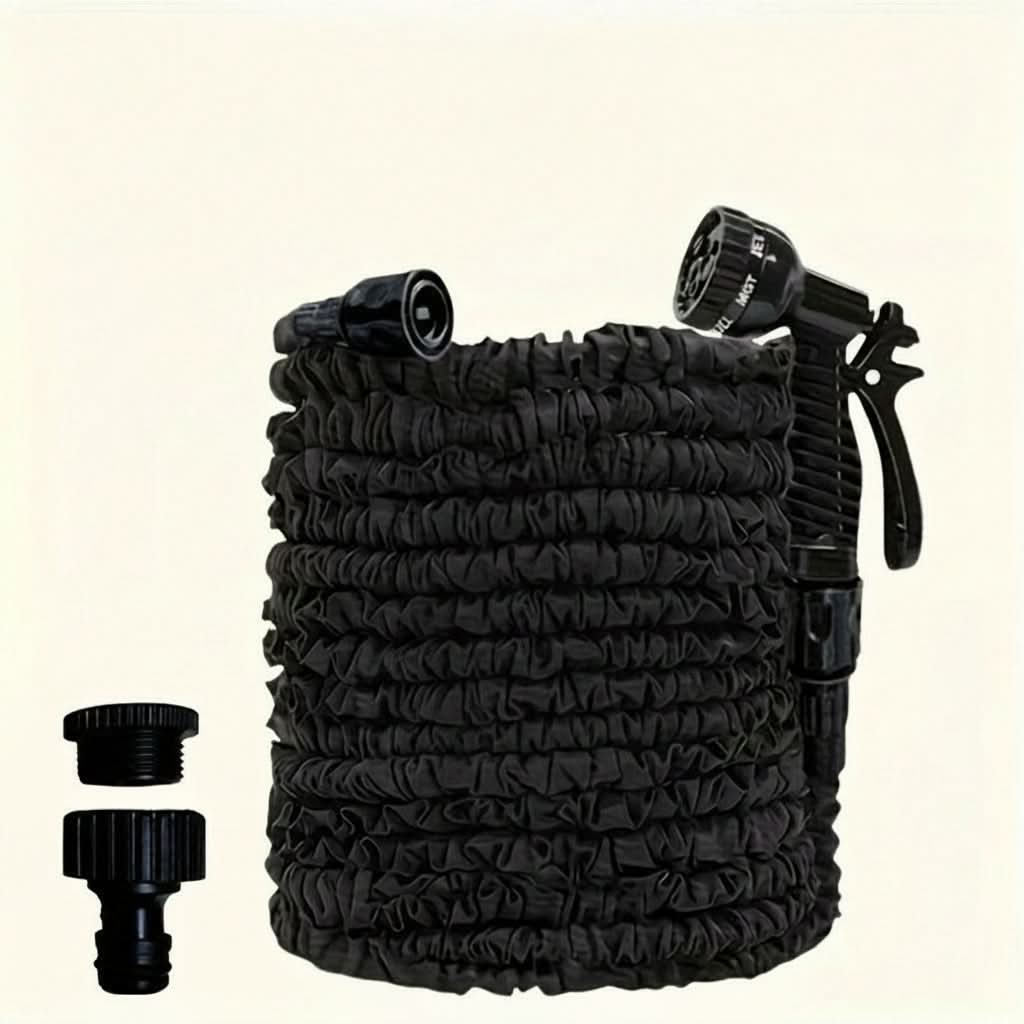 AquaFlex - Versatile Expandable Watering Hose with 7 Spray Options
