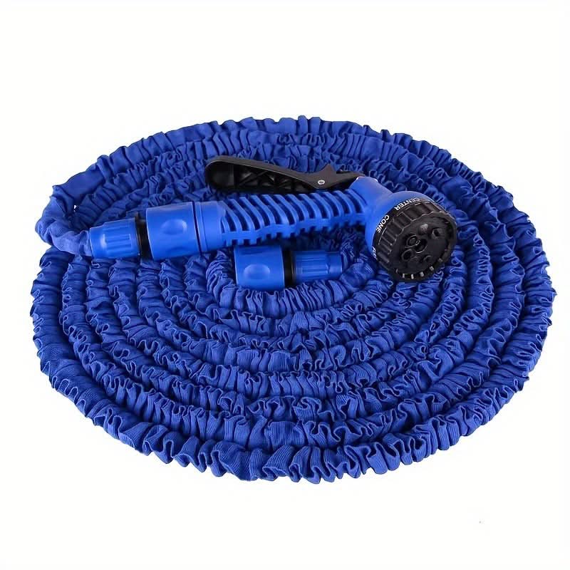 AquaFlex - Versatile Expandable Watering Hose with 7 Spray Options