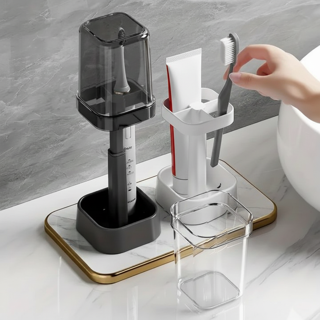 Toothbrush Holder for Hygiene - Clean Storage Solution