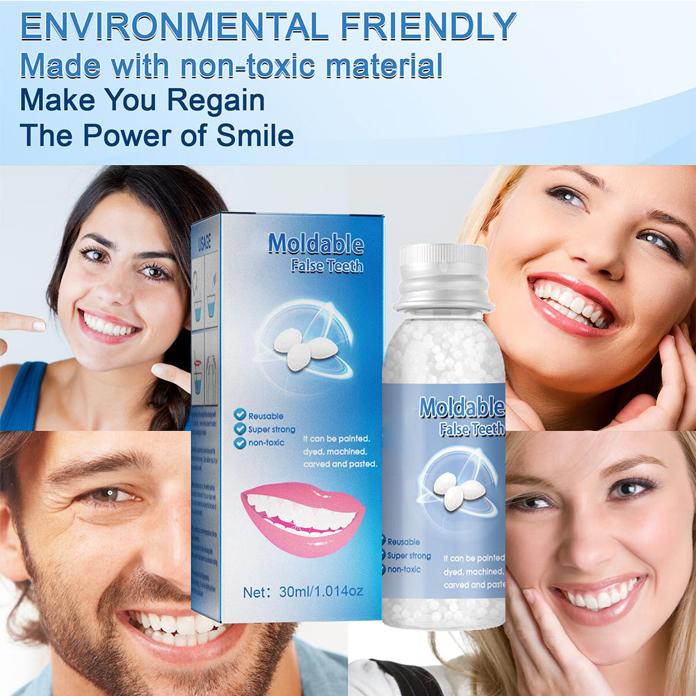 Custom Fit Dental Repair Kit for Missing Teeth