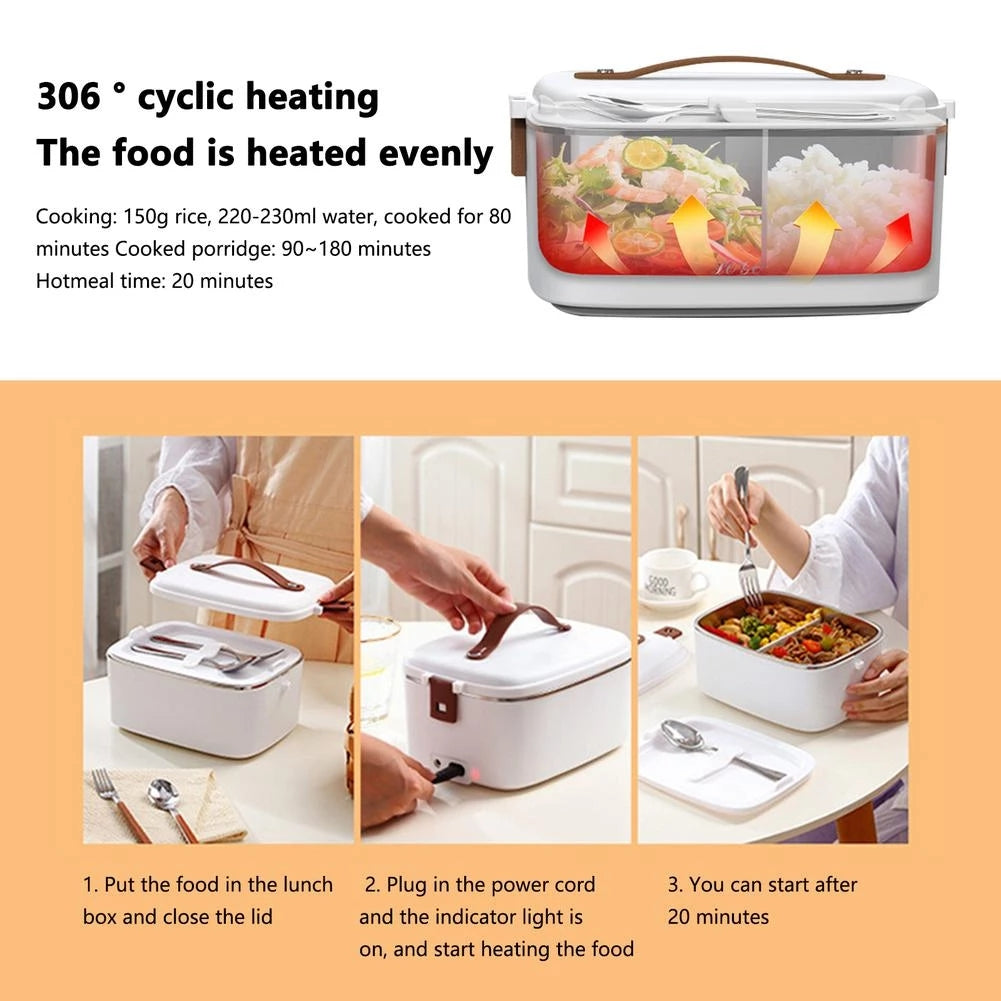 All-in-One Portable Meal Heater for On-the-Go Dining