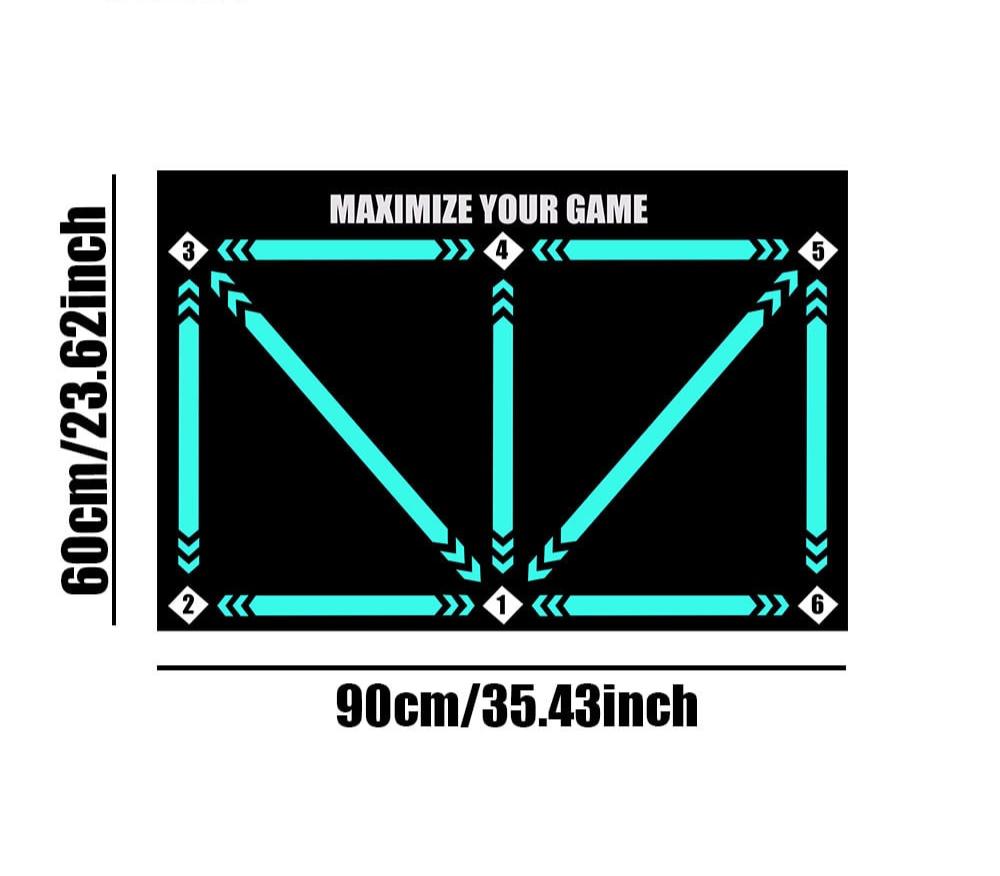 Skill-Enhancing Soccer Training Mat for All Players