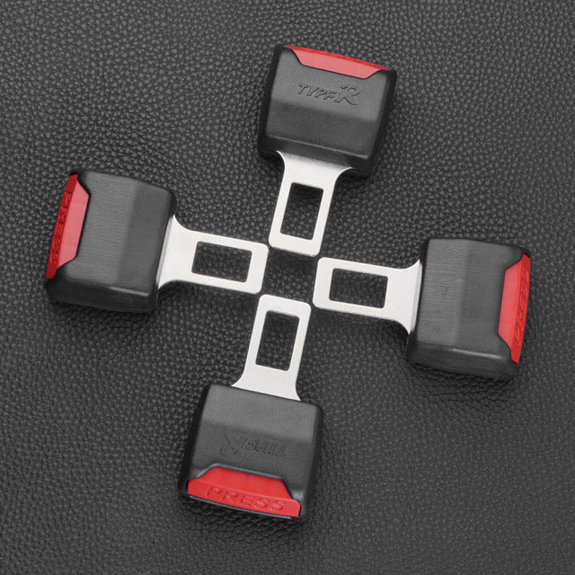 2-Pack Car Safety Belt Extension Clips for Comfort
