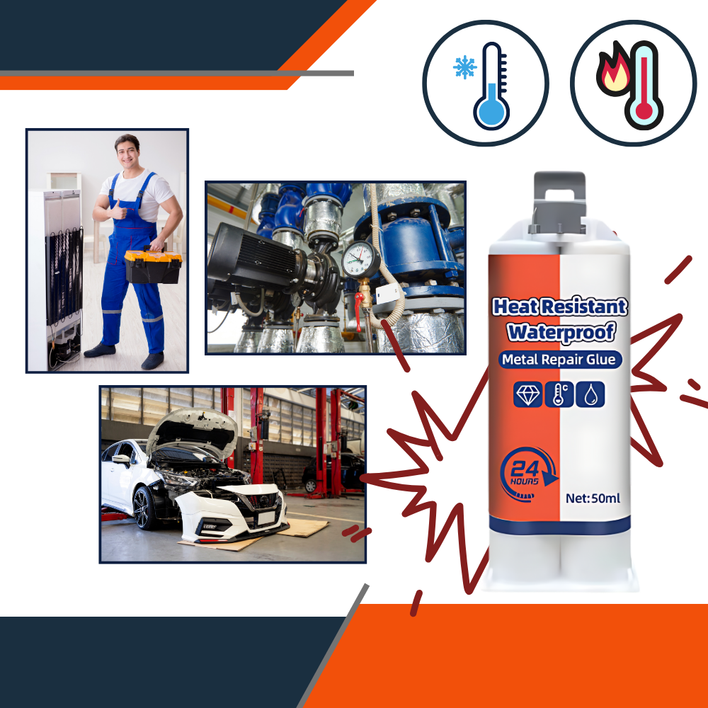 Durable Metal Bonding Adhesive for Reliable Repairs