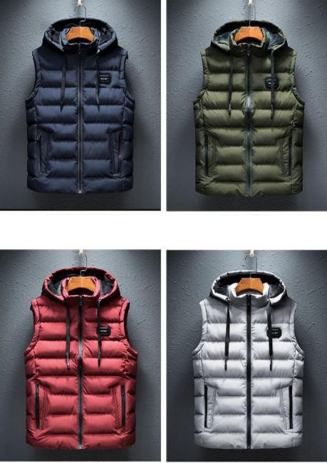 Versatile Sleeveless Hooded Jacket for Everyday Comfort