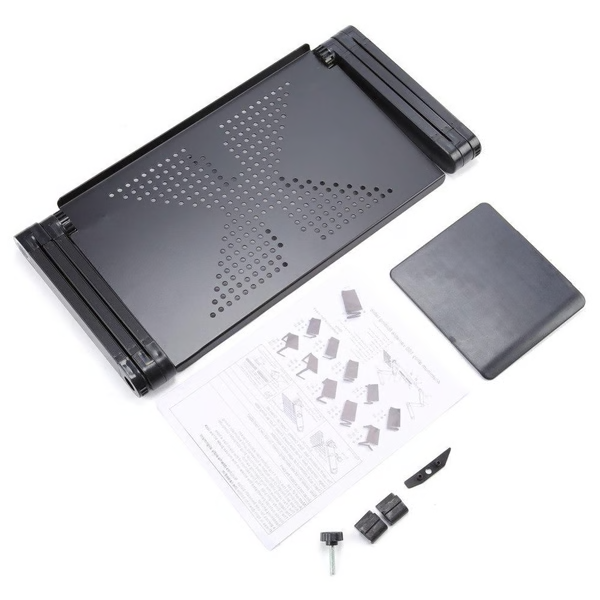 FlexiLift Adjustable Laptop Stand – Portable Ergonomic Riser