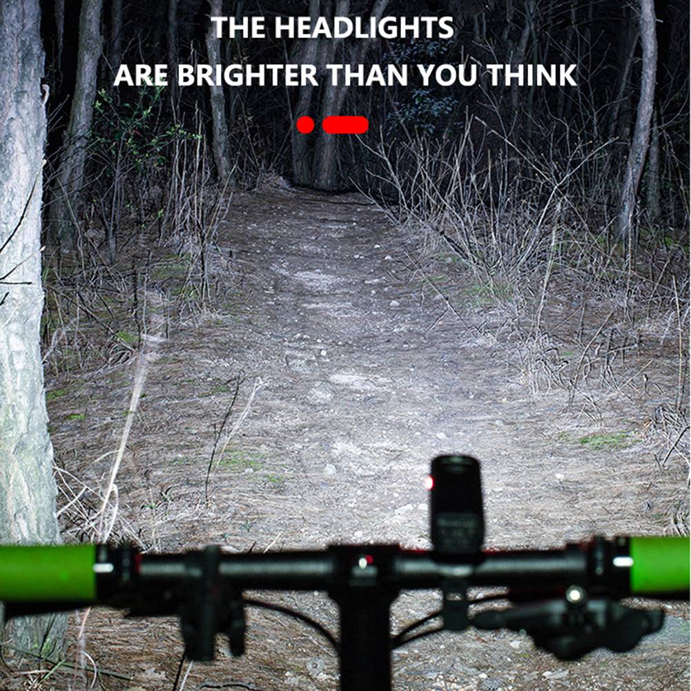 Illuminate Your Ride: Powerful Bike Light Set