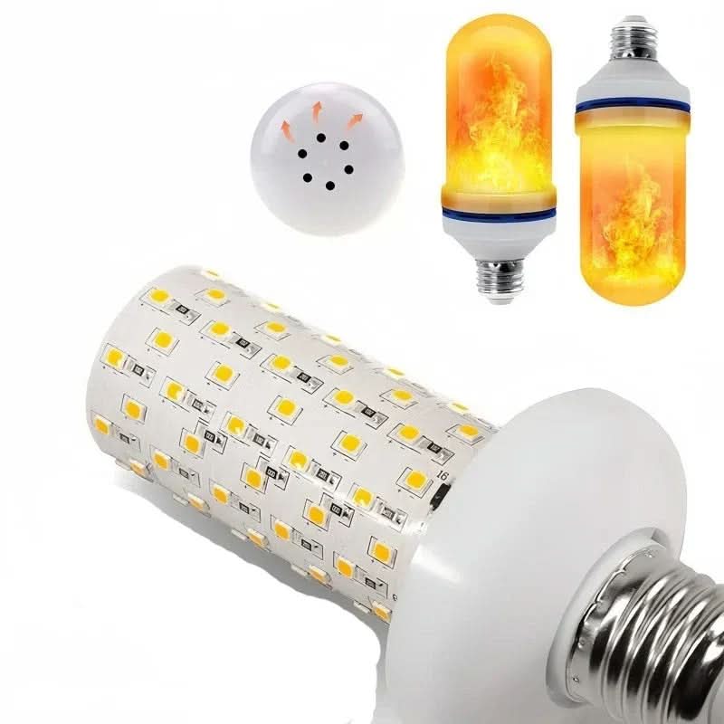 FlickerGlow - LED Flame Effect Bulb for Cozy Spaces