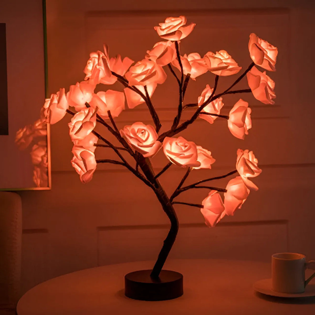 Enchanting LED Blossom Tree with Flexible Branches | Elegant Home Lighting