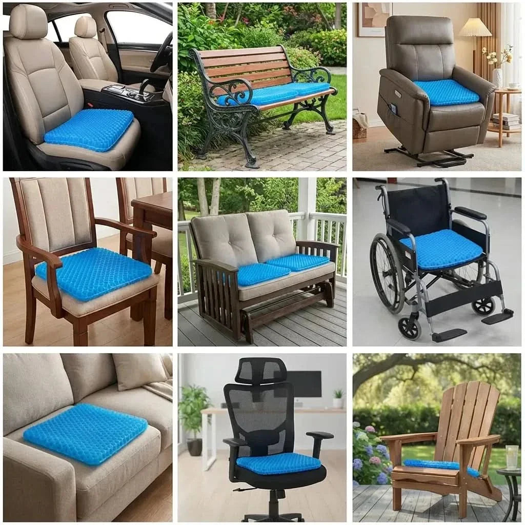ComfortMax – Gel-Padded Seating Cushion
