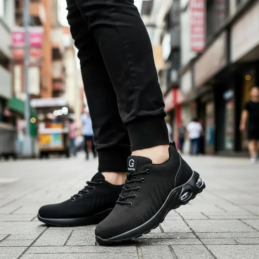 TitanGuard – Heavy-Duty Steel Toe Safety Shoes for Men