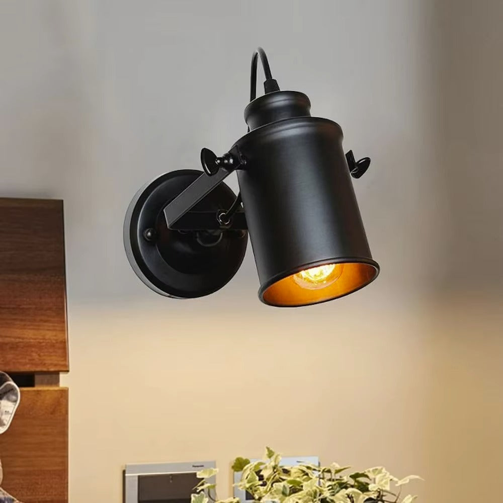 Versatile Adjustable Wall Light with E27 Socket