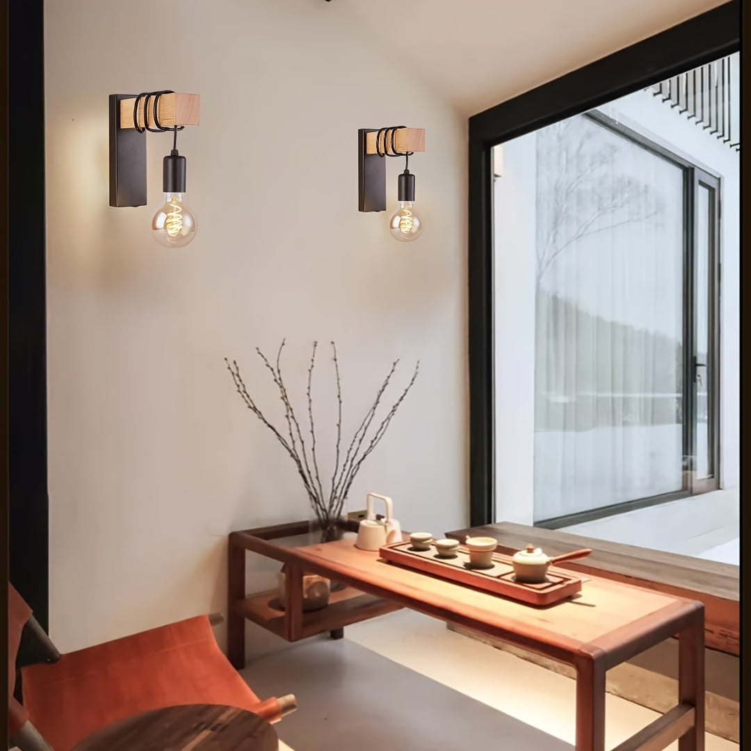 Contemporary Hardwired Wall Light Fixture for Indoor Spaces