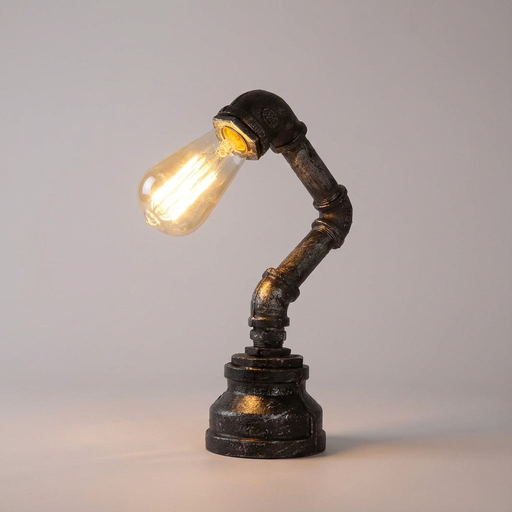 Tabletop Lamp with Industrial Design