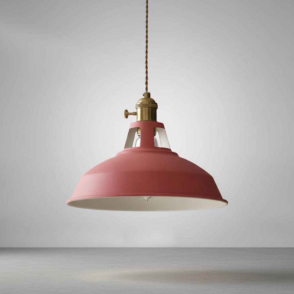 Metal Pendant Light Fixture for Industrial Decor