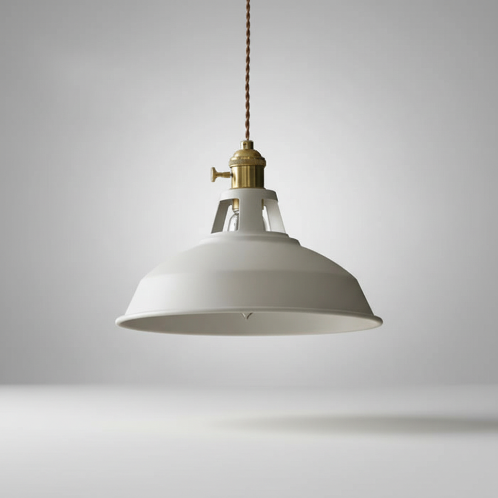 Metal Pendant Light Fixture for Industrial Decor