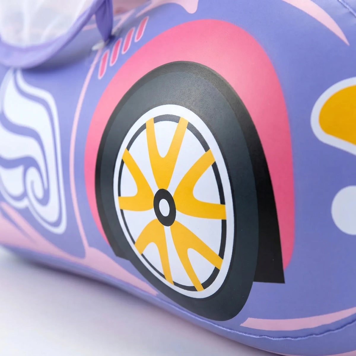 Toddler-Friendly Inflatable Water Cruiser with Sunshade