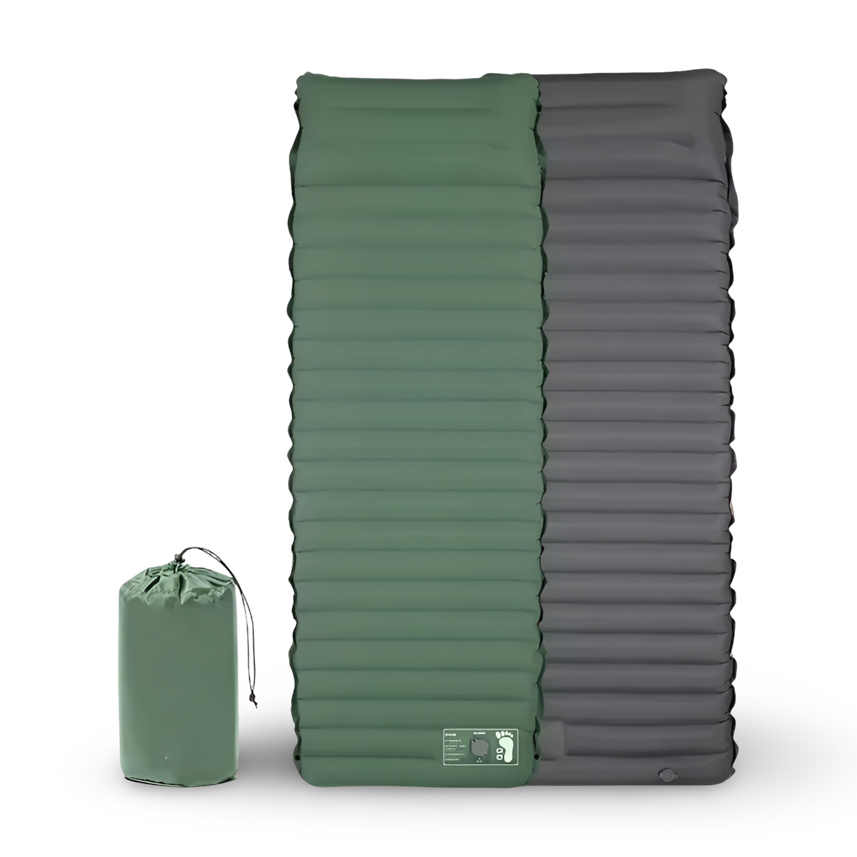 Portable Air Mattress with Integrated Pump | Ideal for Camping Comfort